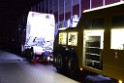 LKW Verfolgung A 3 Rich Oberhausen gestellt mit Nagelbrett Hoehe AS Koeln Dellbrueck P33